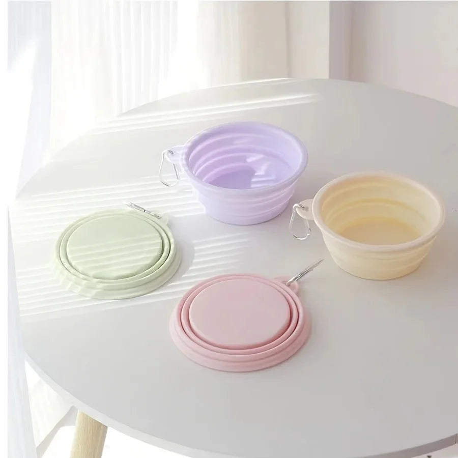 Silicone Bowl Outdoor Portable